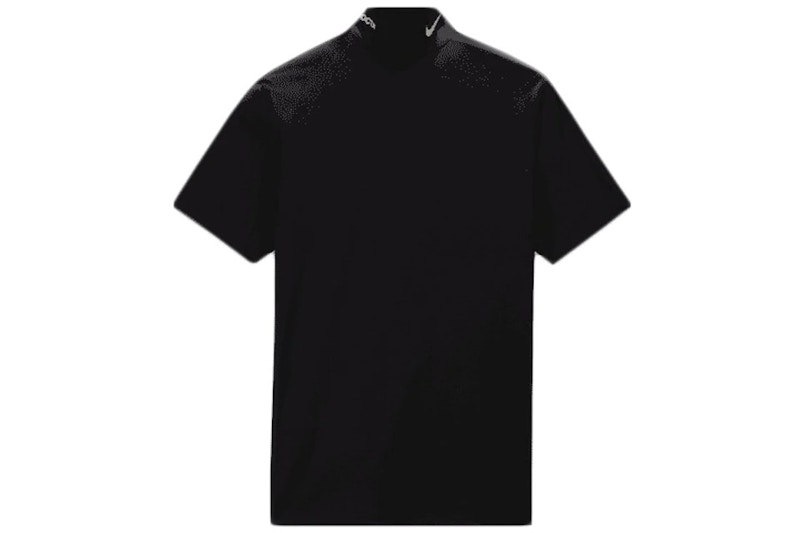 Nike x Drake NOCTA Golf Mock Neck Top (Asia Sizing) Black Men's