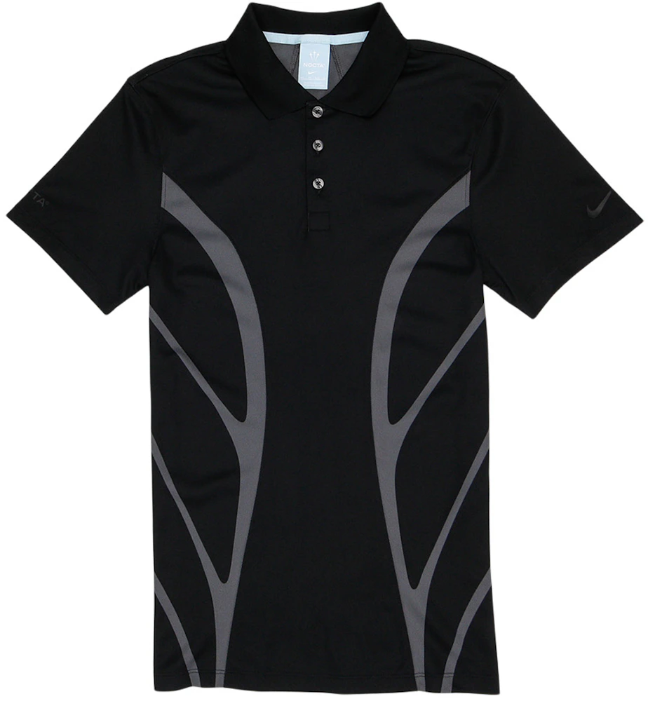 NOCTA Printed Polo Shirt Black