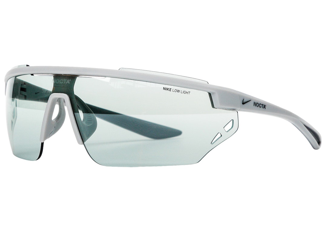 Pre-owned Nike X Drake Nocta Golf Windshield Elite Sunglasses Matte Pure Platinum In Matte Pure Platinum (dq8429-043)