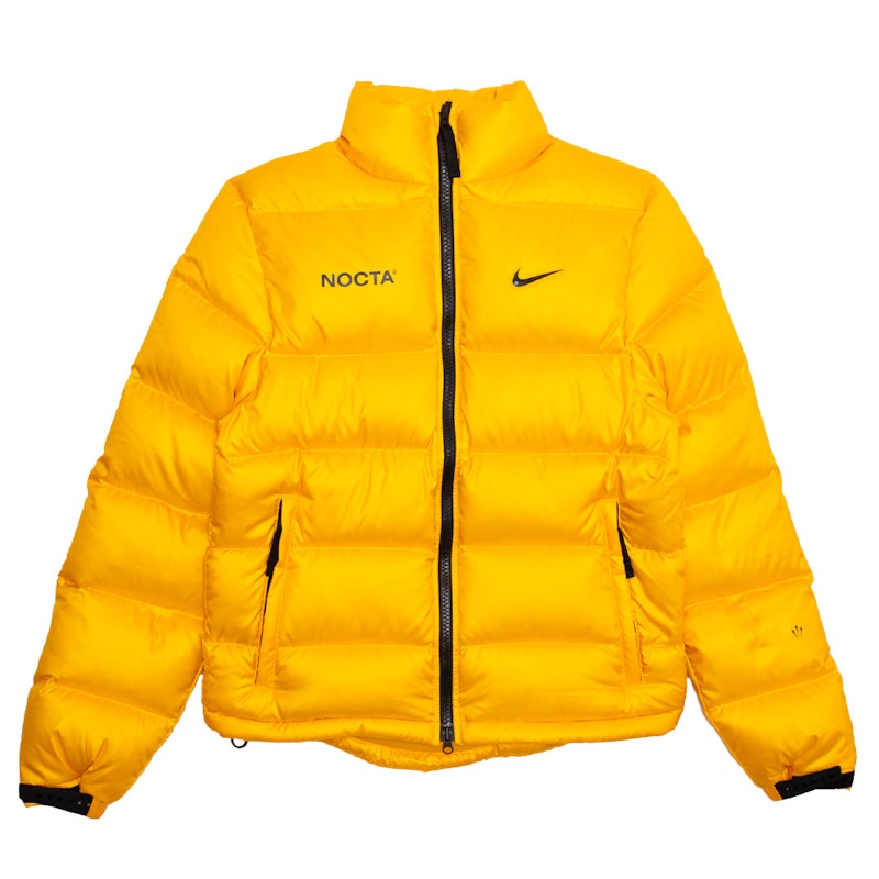 Nike x Drake NOCTA Puffer Jacket (Asian Sizing) Yellow - FW20 - US