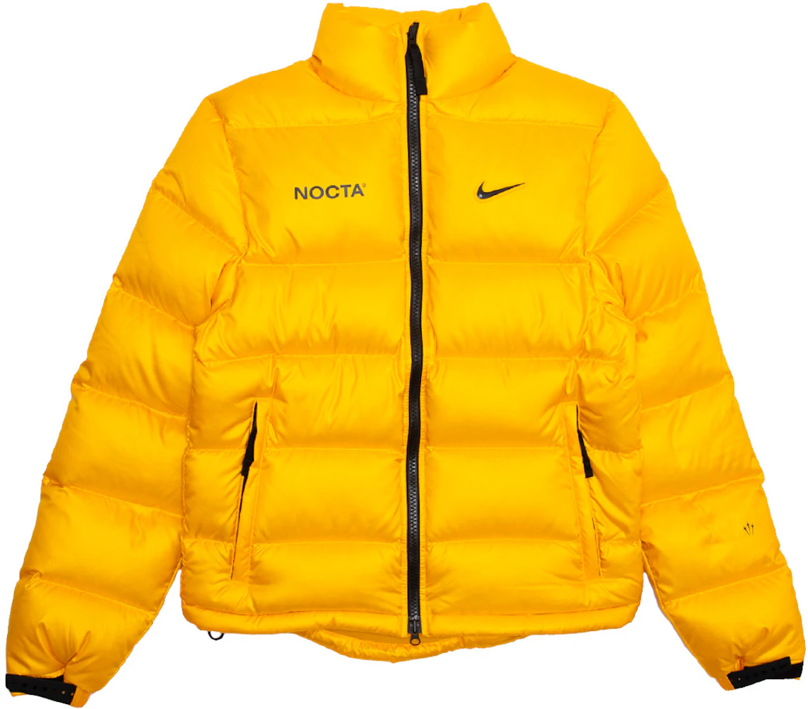 Nike x Drake NOCTA Puffer Jacket (Asian Sizing) Yellow Men's - FW20 - US