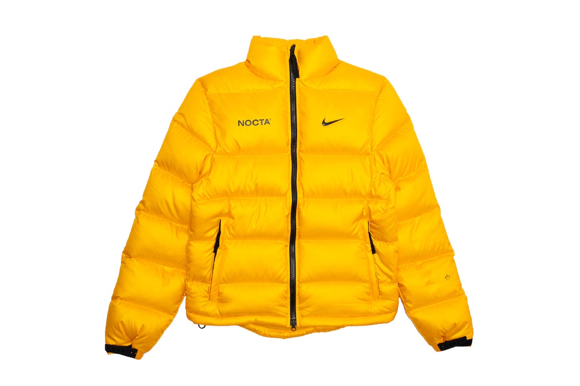 Pre-owned Nike X Drake Nocta Puffer Jacket (asian Sizing) Yellow