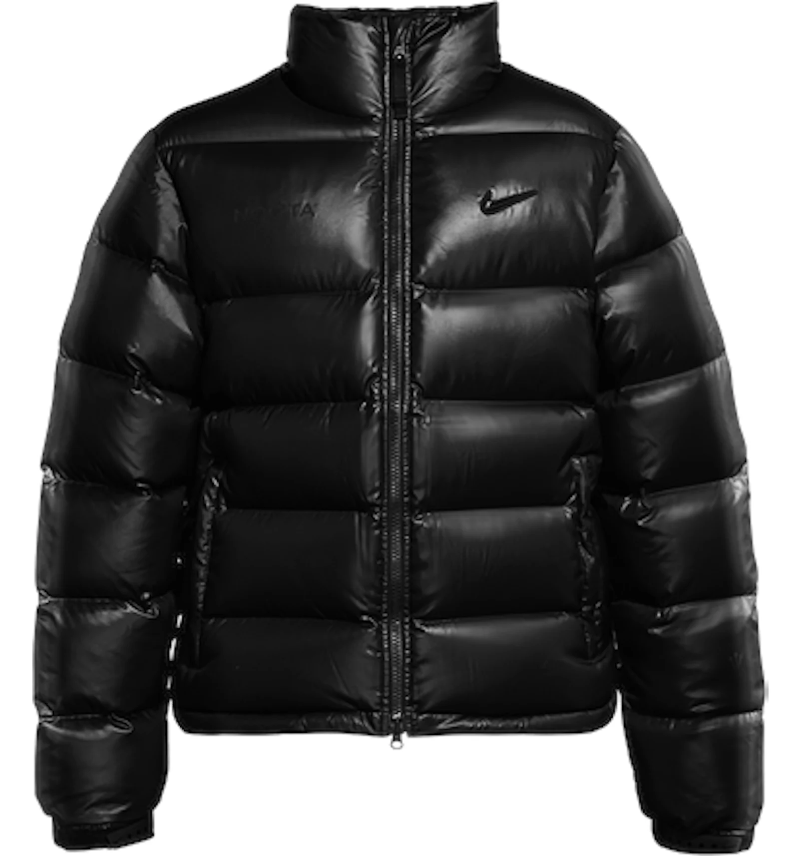 Nike black bubble hot sale coat