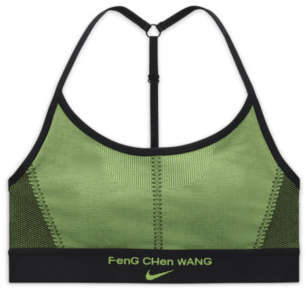 Nike x Feng Chen Wang Women's Pro Bra Green/Black - FW23 - US
