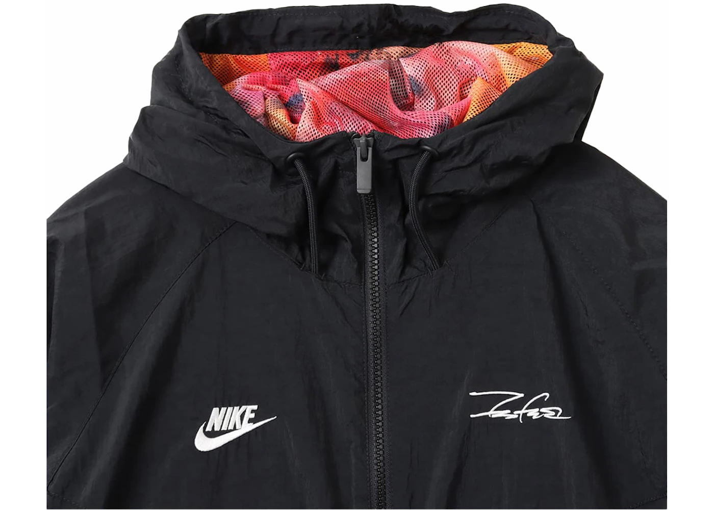 Nike x Futura Breaking Lined Windrunner Jacket (Asia Sizing) Black Men ...