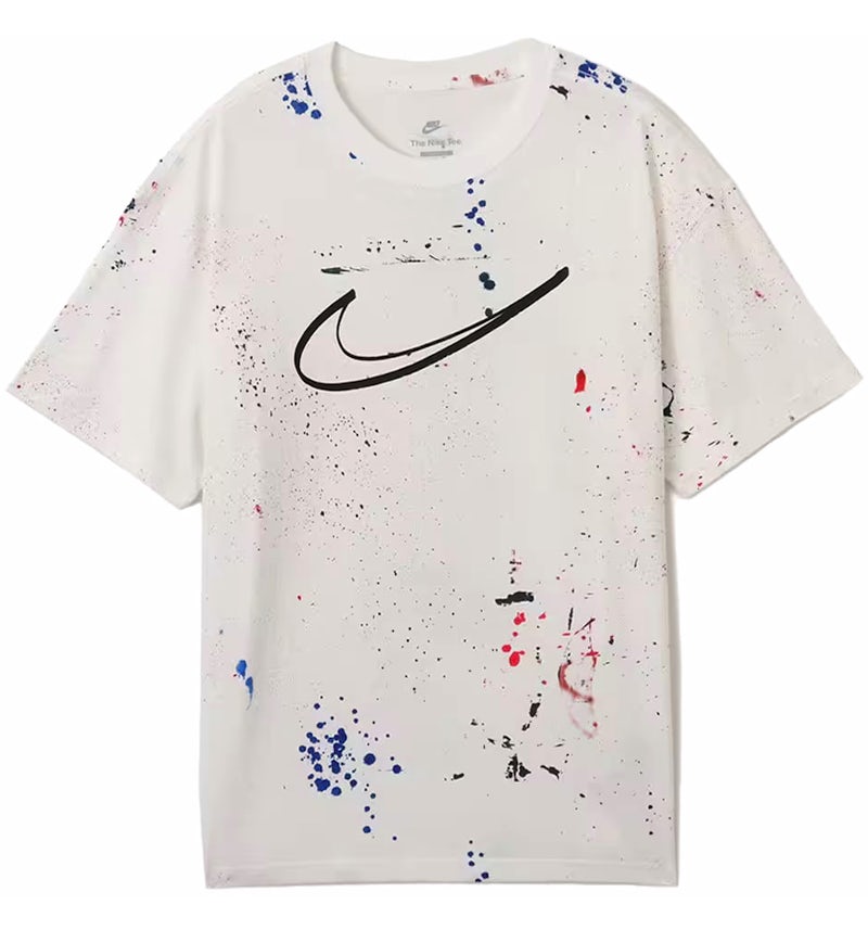 Nike x Futura Breaking Max90 T-shirt (Asia Sizing) White Men's