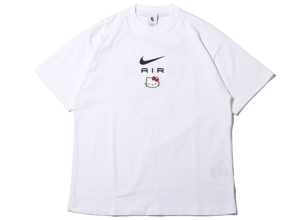 Pre-owned Nike X Hello Kitty Air T-shirt (asia Sizing) White
