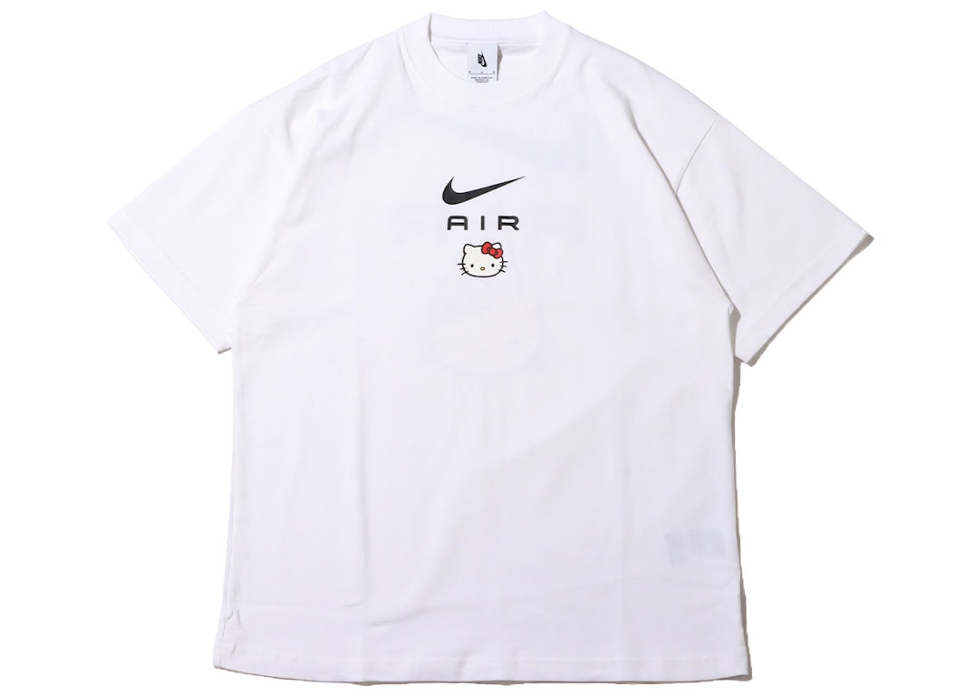 Pre-owned Nike X Hello Kitty Air T-shirt White