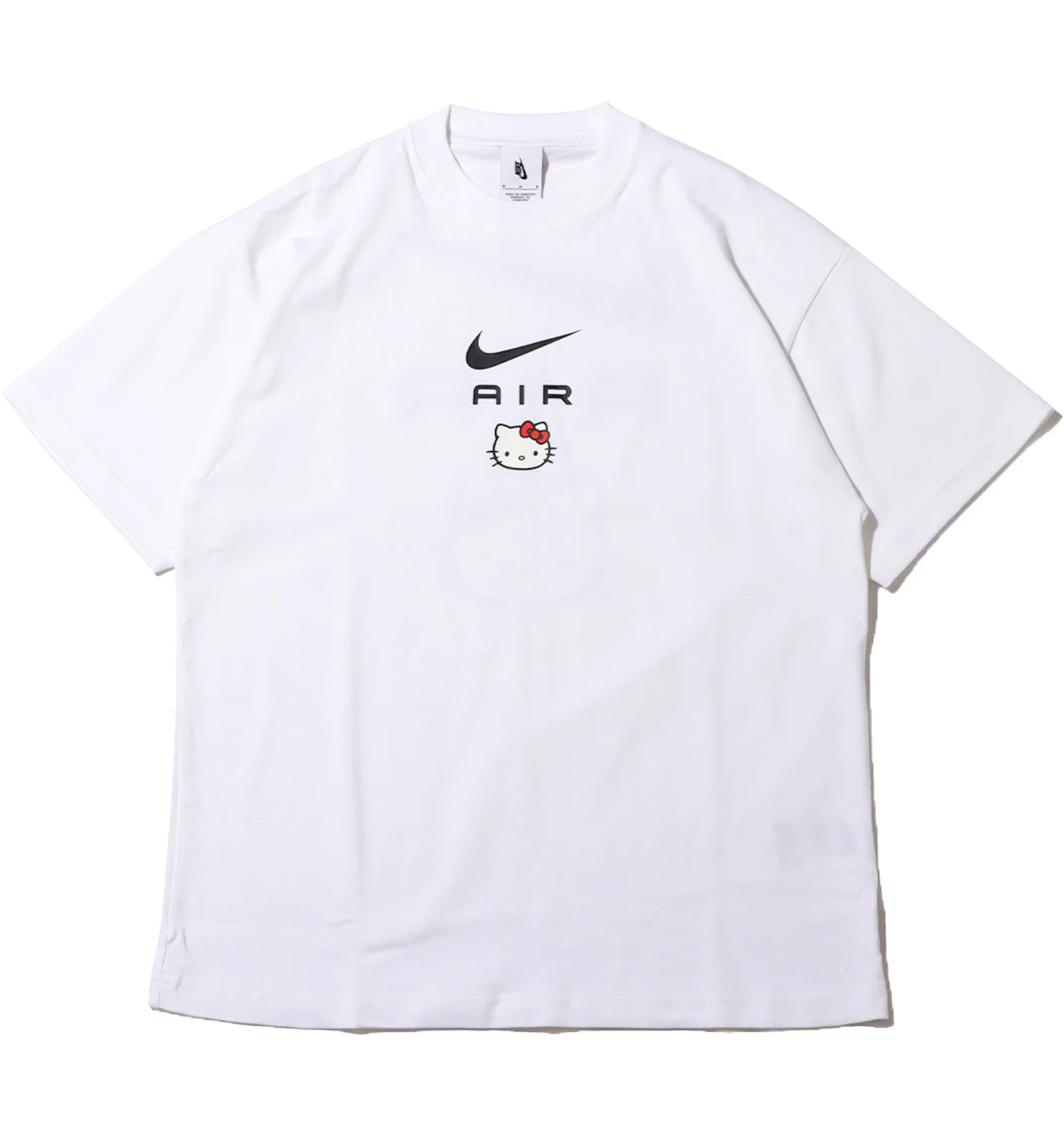 Nike X Hello Kitty Air T Shirt White Ss22 Us Nike X Hello Kitty Air T Shirt White Ss22 Us