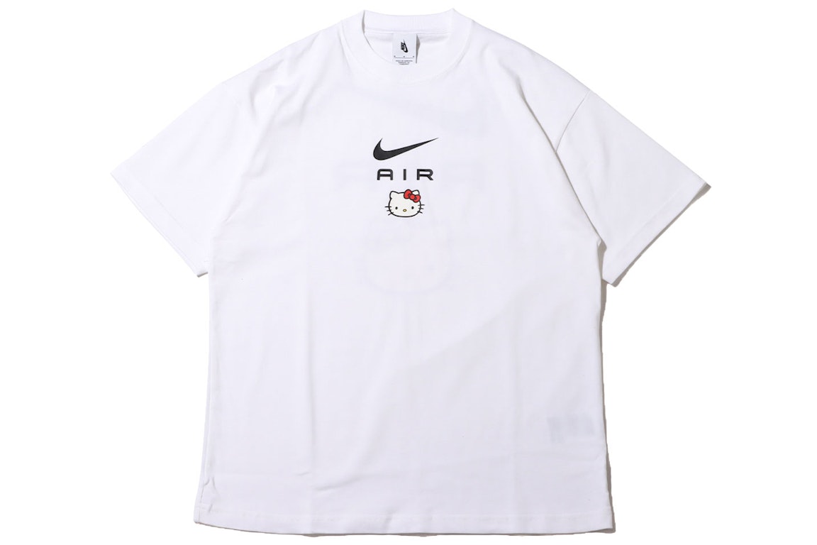 Pre-owned Nike X Hello Kitty Air T-shirt White