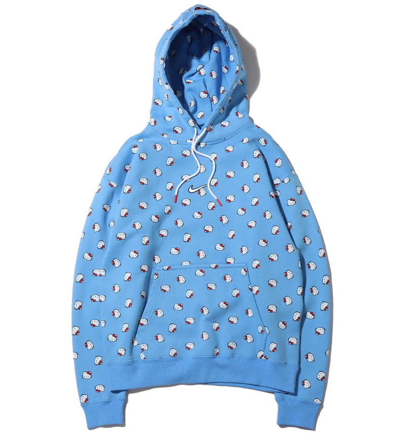 Nike x Hello Kitty Hoodie Blue Men's SS22 US - Main Image