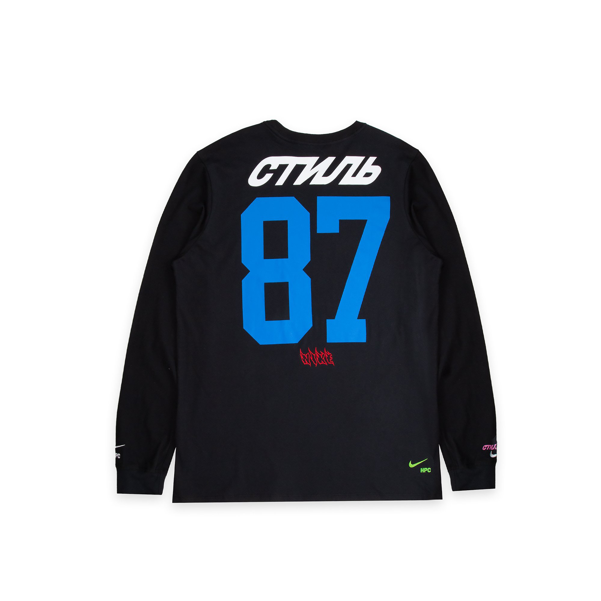 Nike x Heron Preston L/S Tee Black Men's - SS19 - US