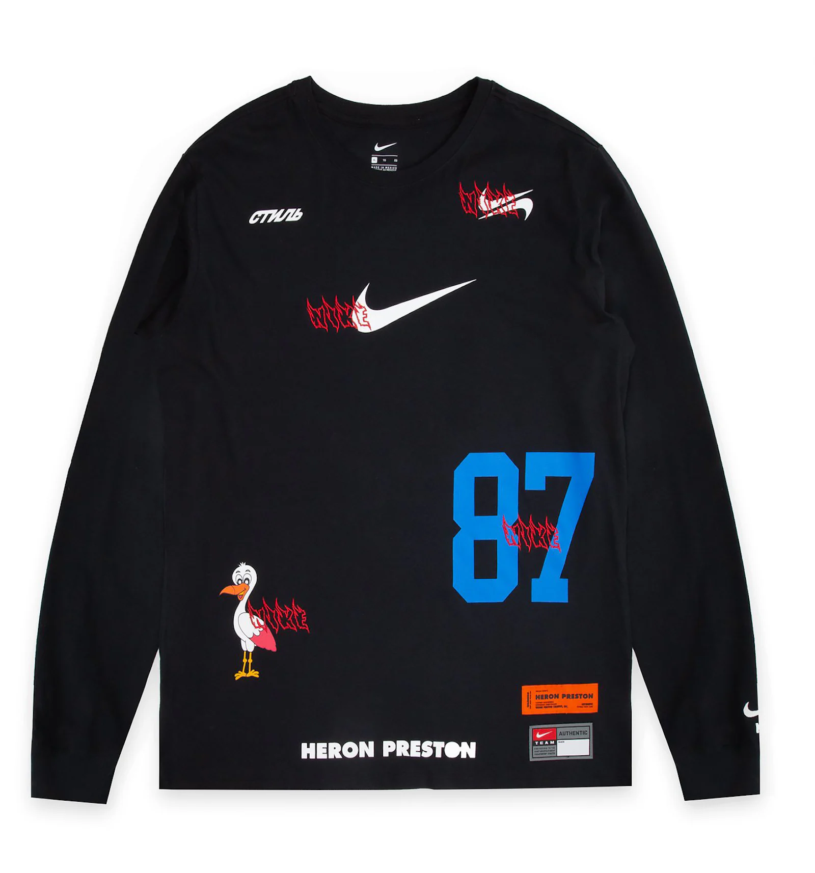 Nike heron preston jersey best sale
