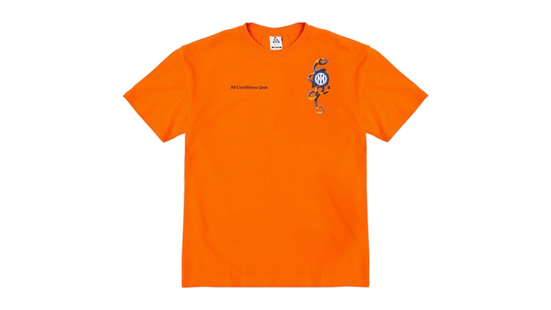 Nike x Inter Milan ACG Soccer Tee Safety Orange Men's - SS26 - US