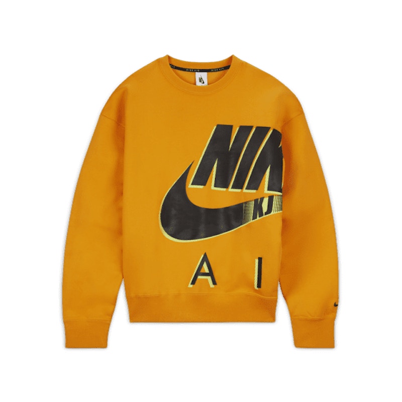 neon orange hoodie nike