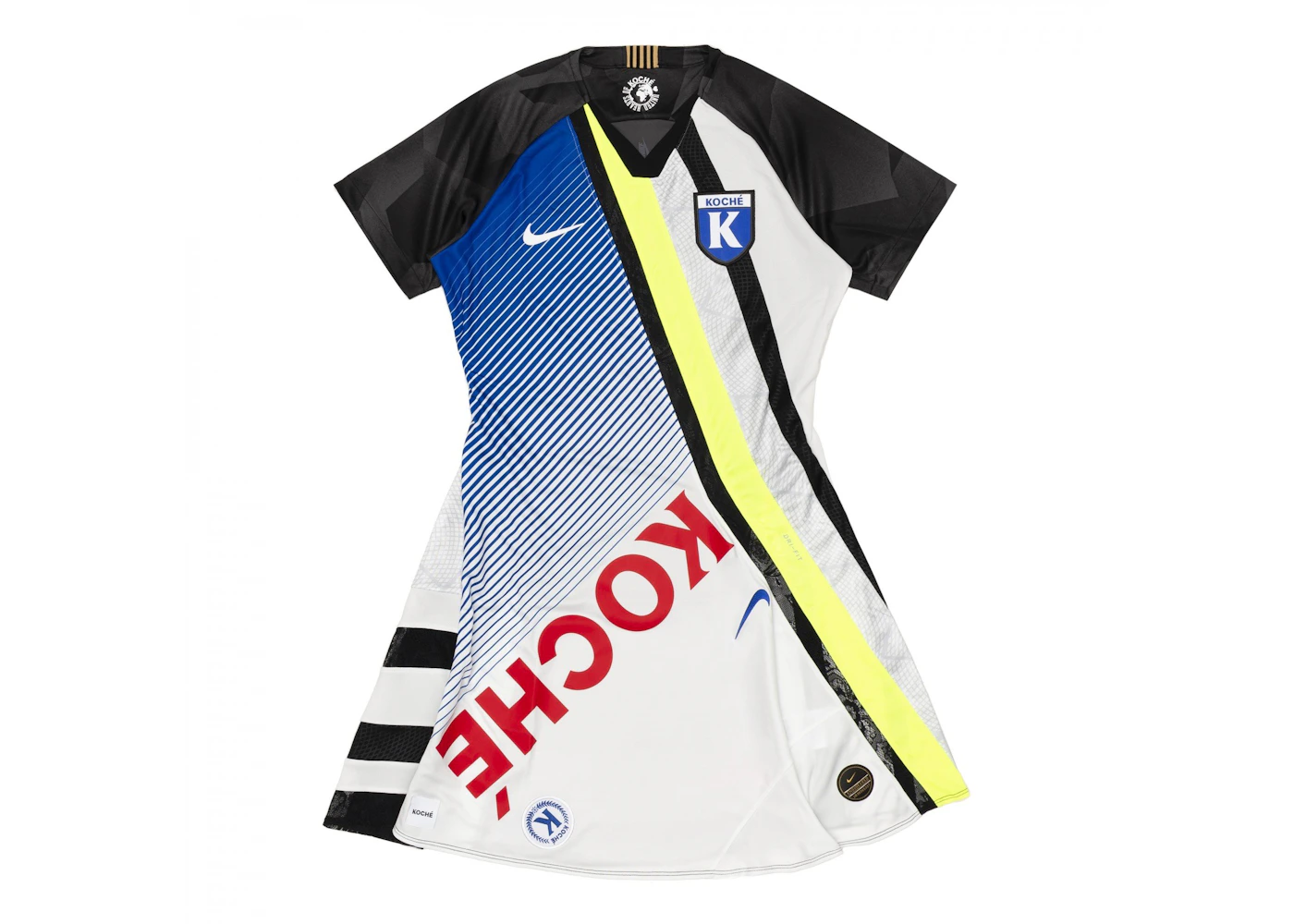Nike x Koche Jersey Dress White/Black - FW19 - US Nike x Koche Jersey Dress White/Black - FW19 - US