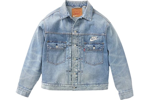 Giacca Nike x Levi's Trucker in denim Uomo SS25 IT
