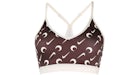 Nike x Marine Serre Sports Bra Brown