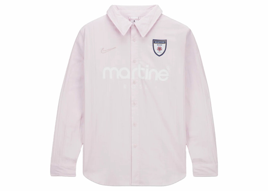 Pre-owned Nike X Martine Rose Dress Shirt Pink Foam