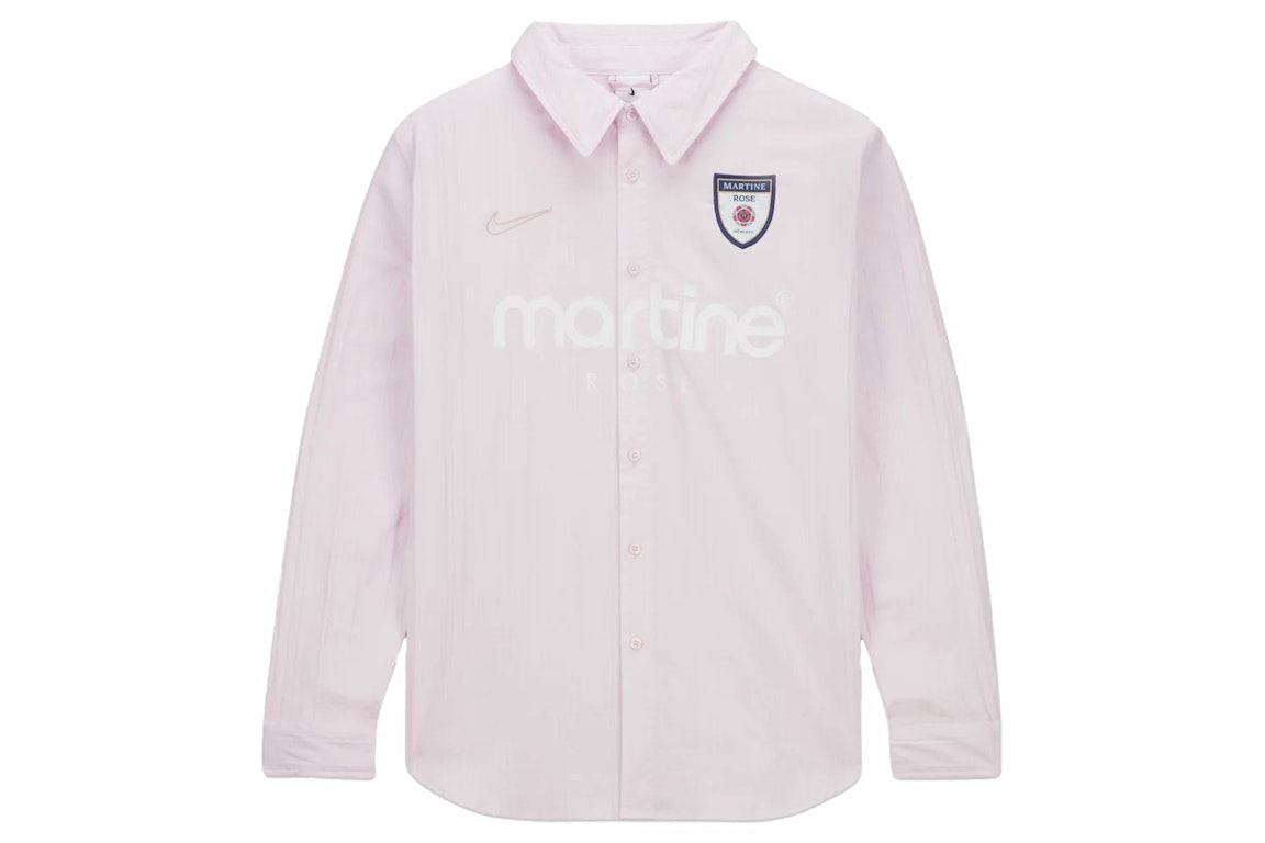 Pre-owned Nike X Martine Rose Dress Shirt Pink Foam