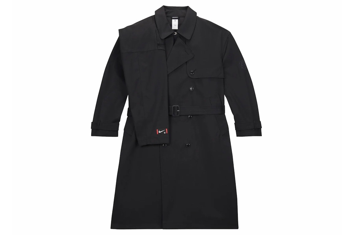 Pre-owned Nike X Martine Rose Trench Jacket (asia Sizing) Navy