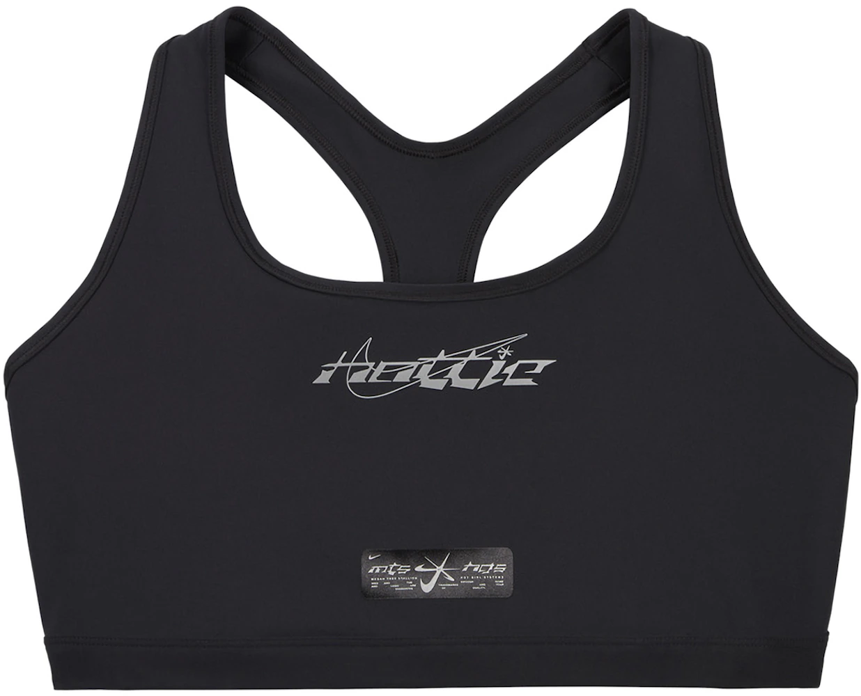 Nike x Megan Thee Stallion Women's Medium-Support Non-Padded Sports Bra  (Plus Size) Black - SS24 - US