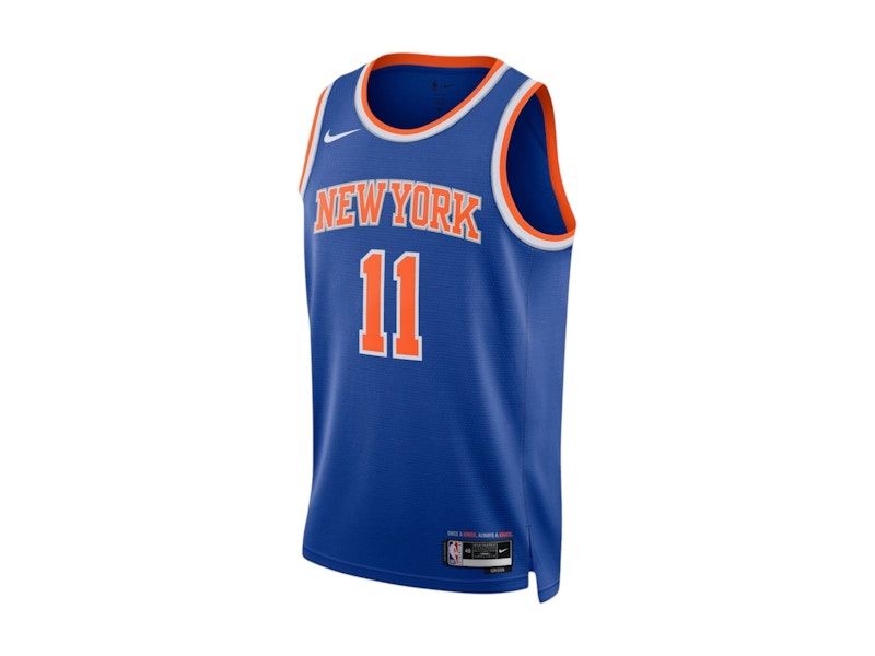 NBA NEW YORK KNICKS BRUNSON ユニフォーム Nike x NBA New York Knicks Jalen Brunson Icon Edition Swingman