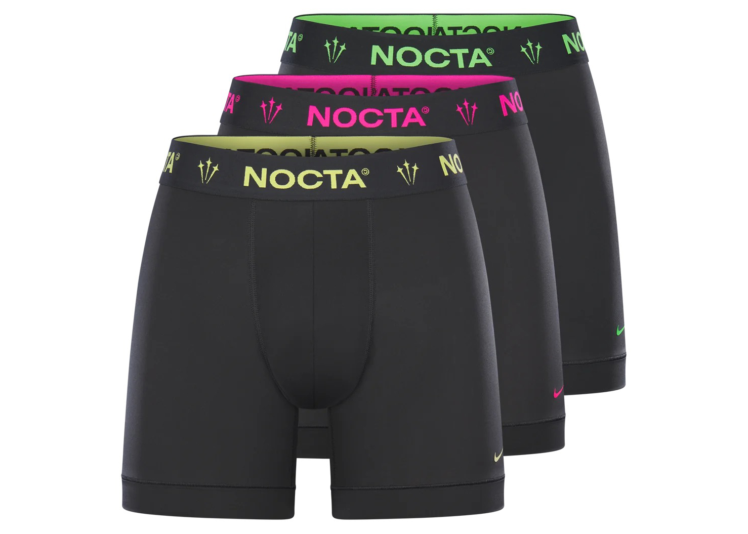 Nike x NOCTA Cardinal Stock Briefs (3 Pack) Black/Cobalt/Tint ...