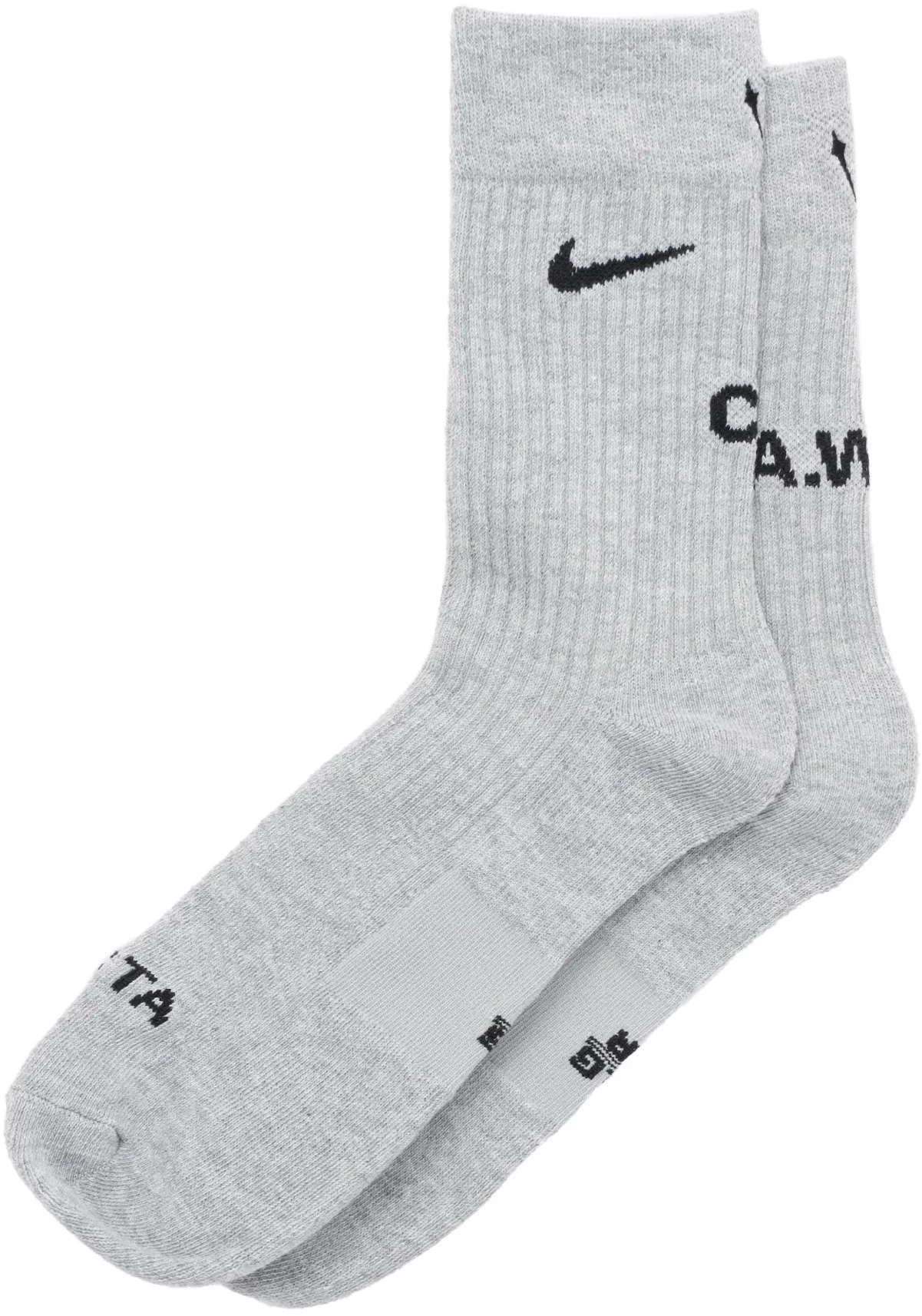 Nike x NOCTA Crew Socks (3 Pairs) (Asia Sizing) Grey - SS23 Men's - US