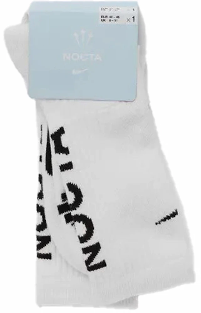 Nike x NOCTA Crew Socks (FW23) White/Black - FW23 - US