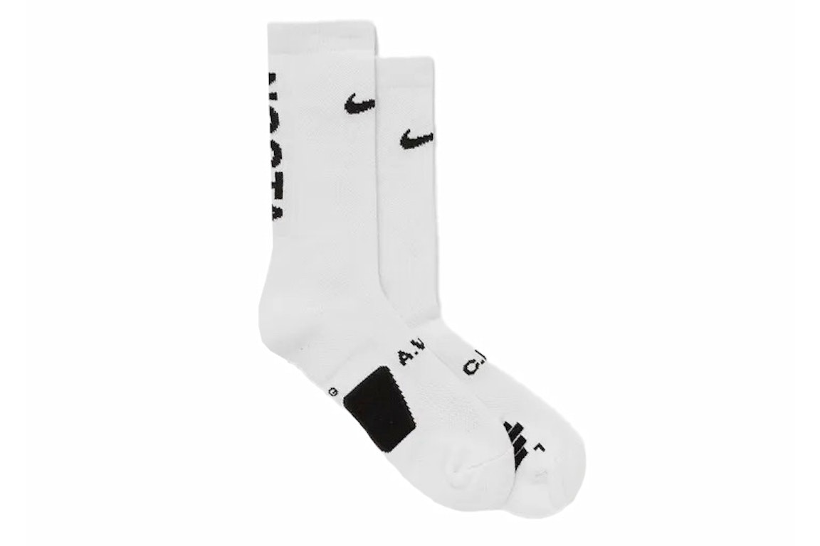 Pre-owned Nike X Nocta Crew Socks (fw23) White/black