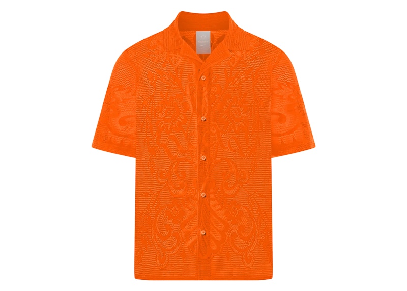 Nike x NOCTA Drapers Button Up Safety Orange Men's SS24 US
