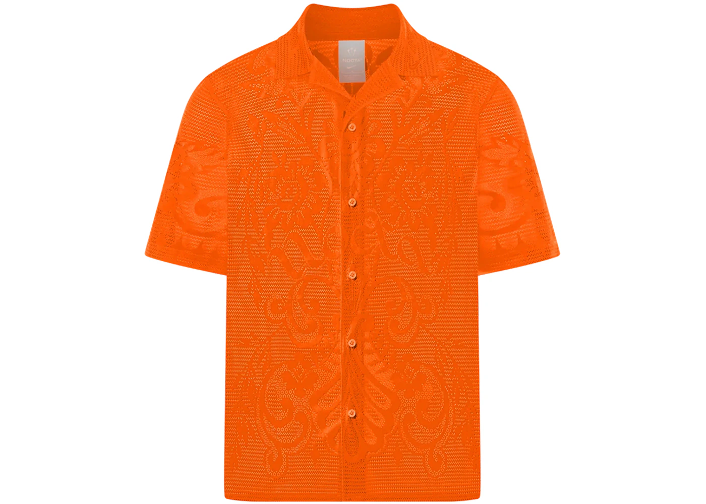 Nike x NOCTA Drapers Button Up Safety Orange Men's SS24 US