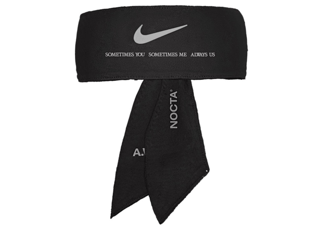Pre-owned Nike X Nocta El Chico Head Tie Black