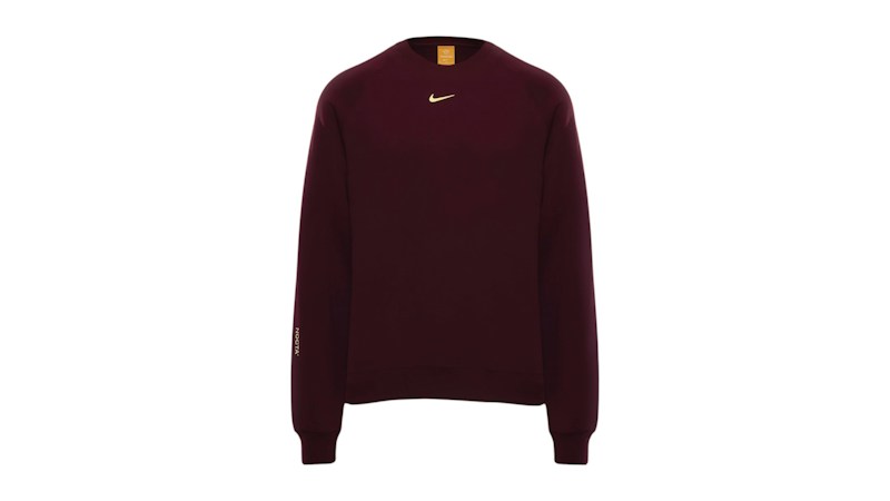 Nike x NOCTA Fleece CS Crew Dark Beetroot