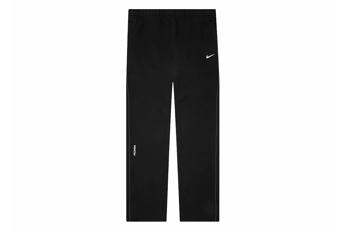 Pre-owned Nike X Nocta Fleece Cs Open Hem Sweatpant Black