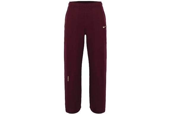 Nike x NOCTA Fleece CS Open Hem Sweatpant Dark Beetroot