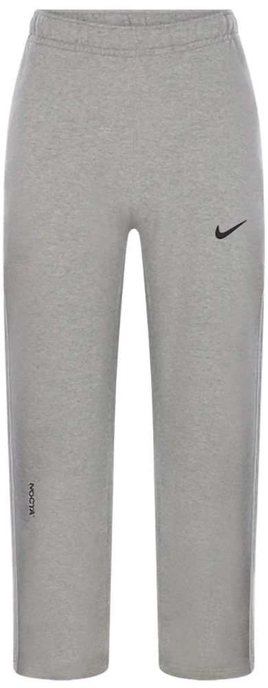 Nike x NOCTA Fleece CS Open Hem Sweatpant Dark Grey Heather Men's ...