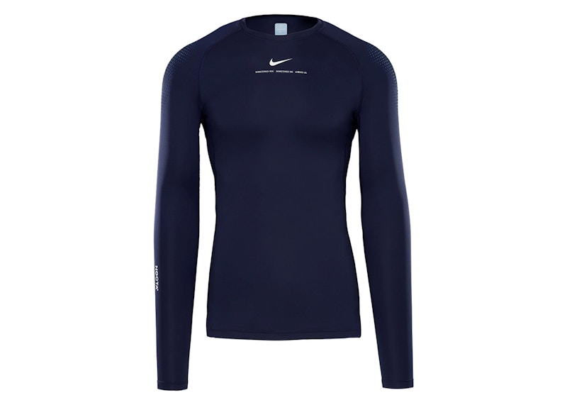 Nike x NOCTA L/S Base Layer Top College Navy Men's - SS24 - US Nike x NOCTA L/S Base Layer Top College Navy Men's - SS24 - US