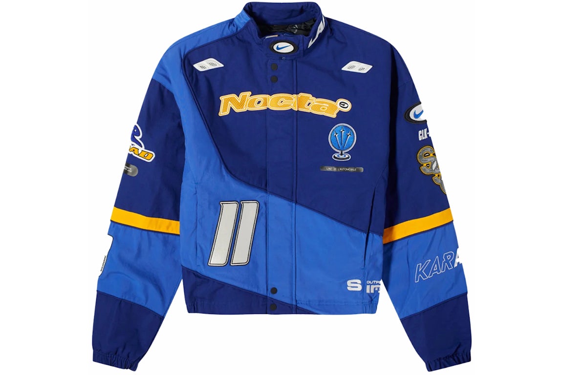Nike x NOCTA L'Art Racing Jacket Deep Royal Blue/Racer Blue/Phantom Men ...