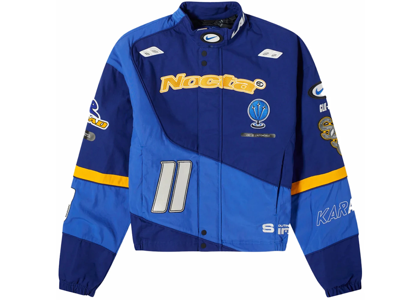 Nike x NOCTA L'Art Racing Jacket Deep Royal Blue/Racer Blue/Phantom Men ...