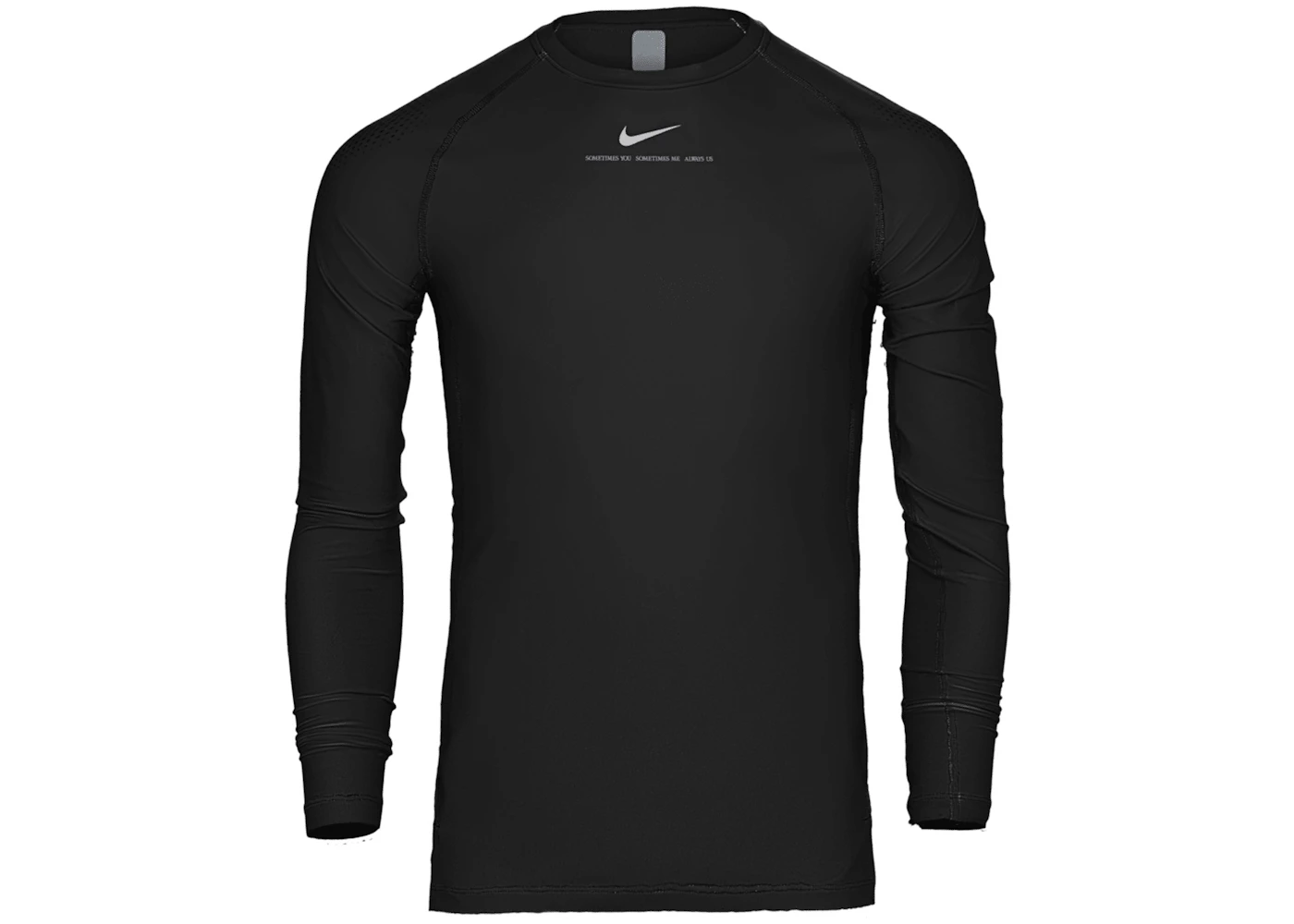 Nike x NOCTA LS Base Layer Top Black Men's - SS22 - US