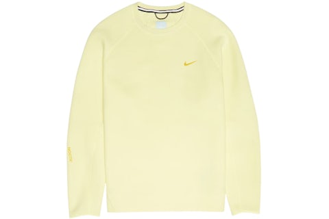 Nike x NOCTA NRG Tech Fleece Crewneck Sweatshirt Citron Tint/Vivid