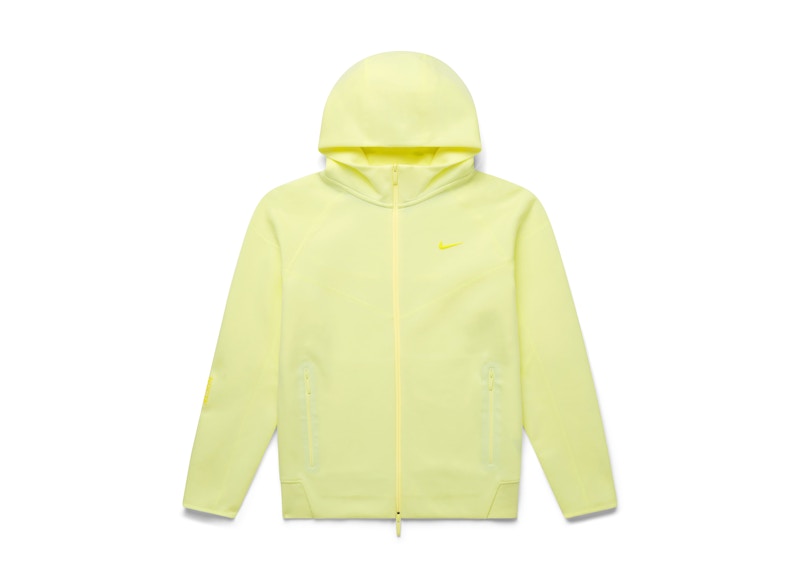Nike x NOCTA NRG Tech Fleece Full Zip Hoodie Citron Tint/Vivid