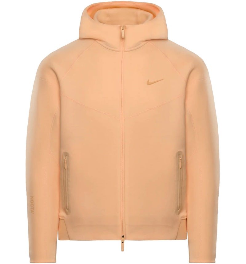 Nike x NOCTA NRG Tech Fleece Full Zip Hoodie Ice Peach Men's