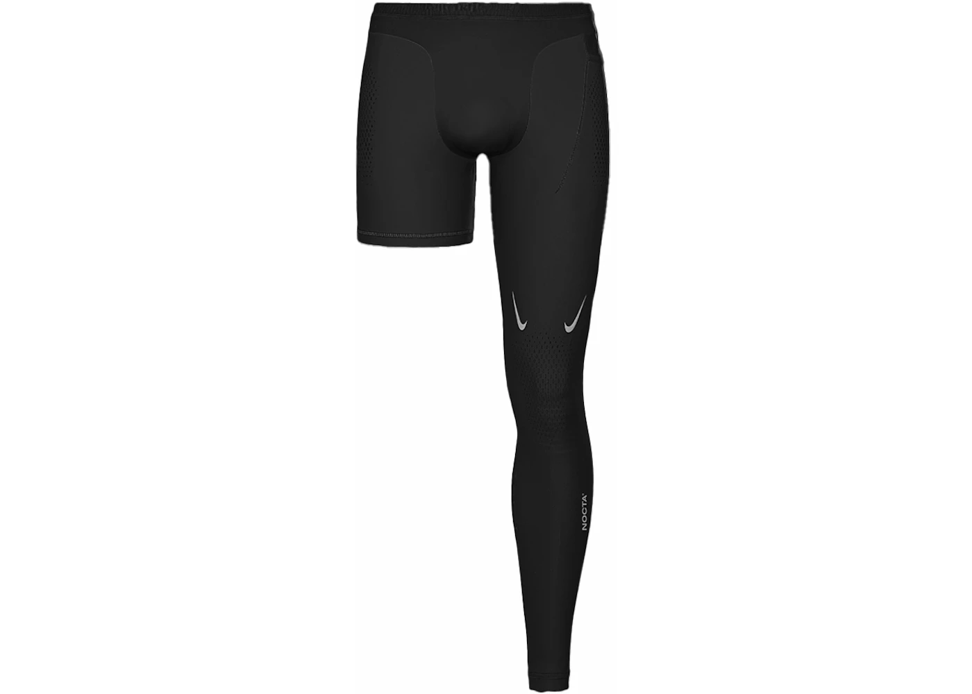 Nike x NOCTA Single Left Leg Tights Black Men's SS24 US