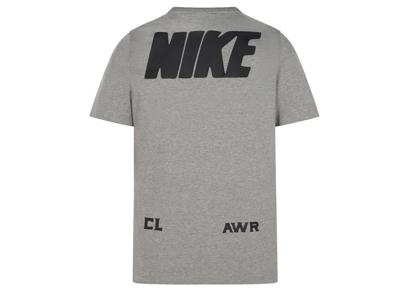 White and hotsell gray nike shirt