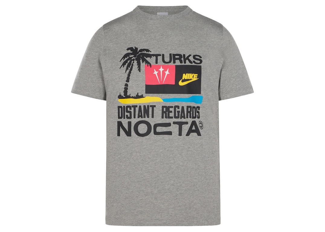 Pre-owned Nike X Nocta Souvenir Cactus T-shirt Grey