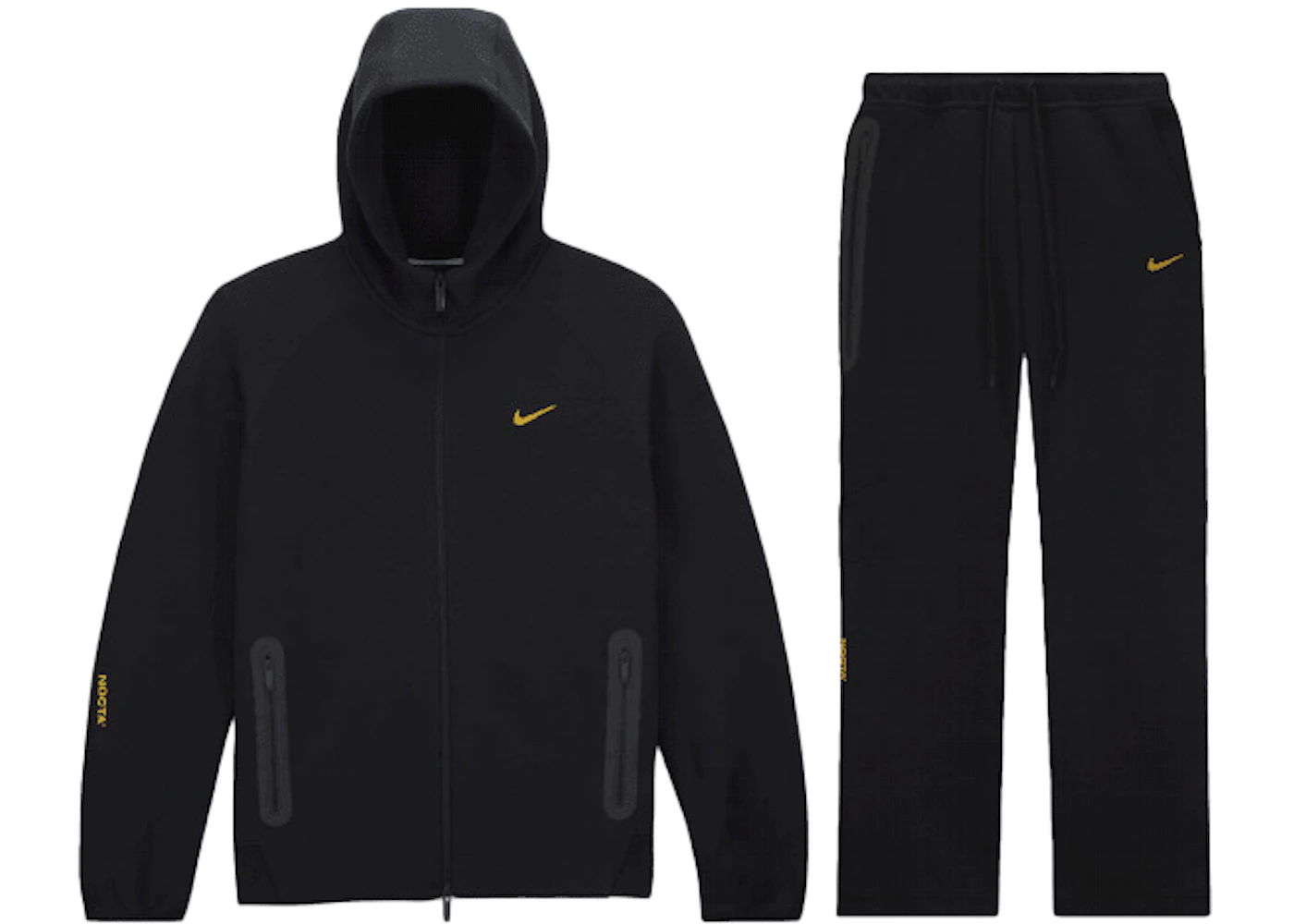 Nike x NOCTA Tech Fleece Hoodie & Joggers Set Black
