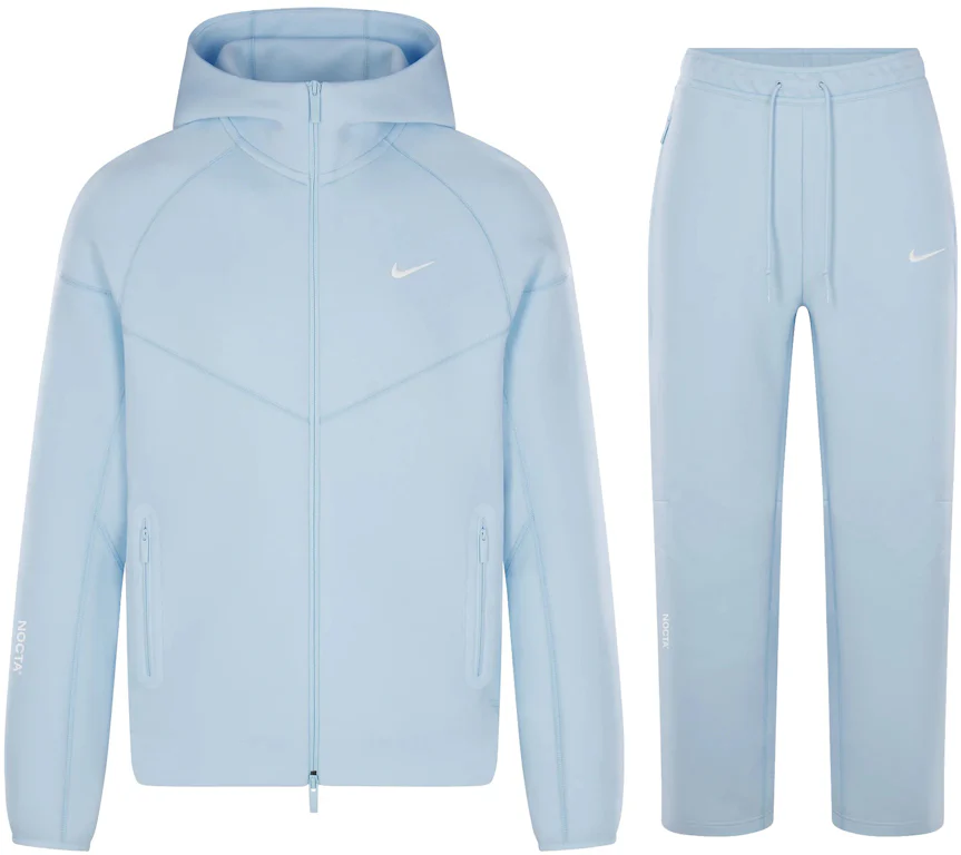 Nike x NOCTA Tech Fleece Hoodie & Joggers Set Cobalt Blue/Tint Men's ...